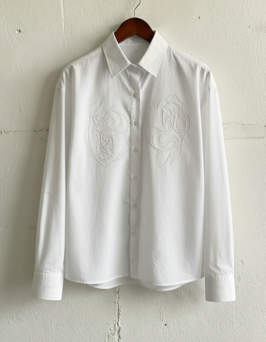 ABSTRACT BUTTON UP