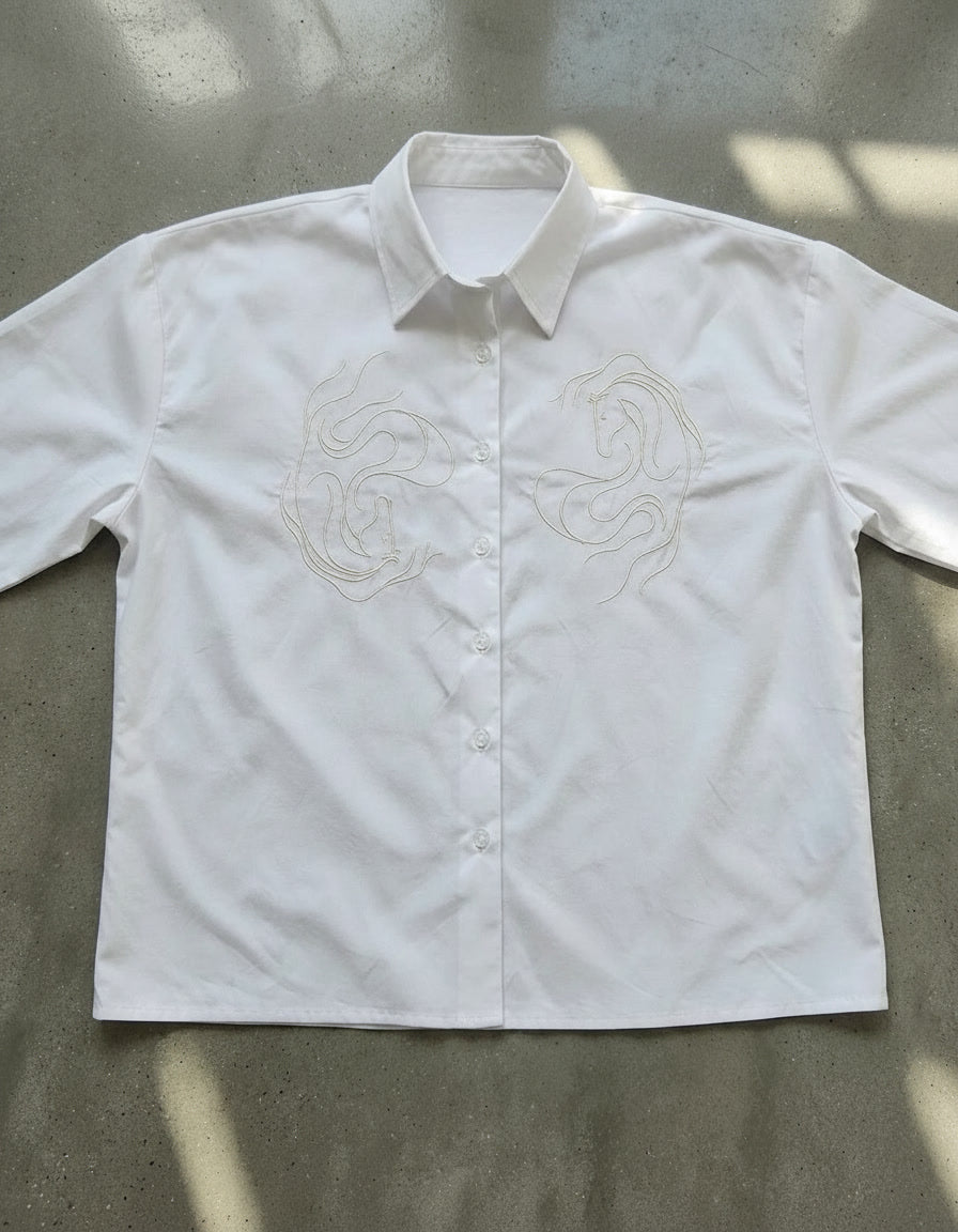 ABSTRACT BUTTON UP