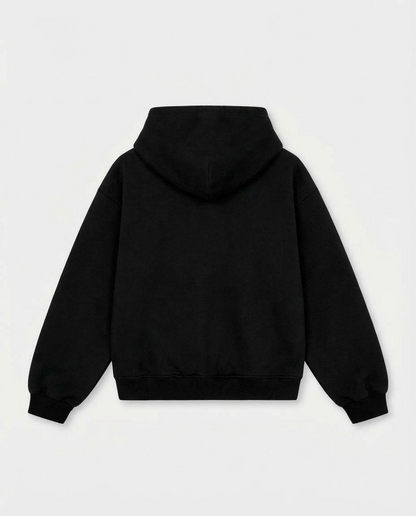 EMBROIDERED BASIC HOODIE
