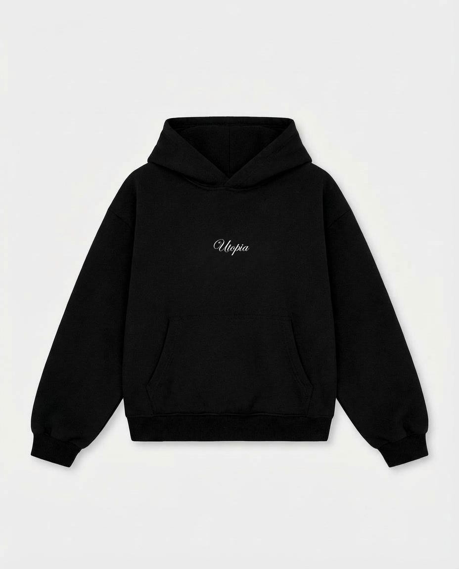 EMBROIDERED BASIC HOODIE