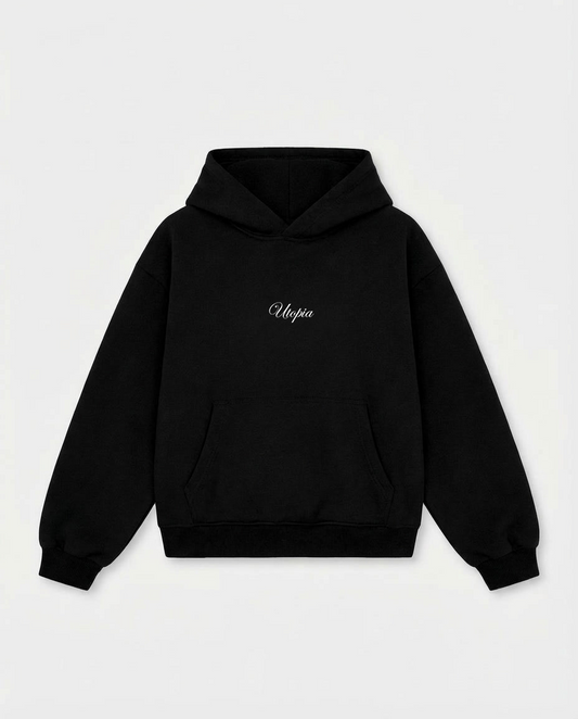 EMBROIDERED BASIC HOODIE