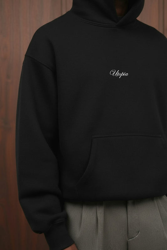 EMBROIDERED BASIC HOODIE